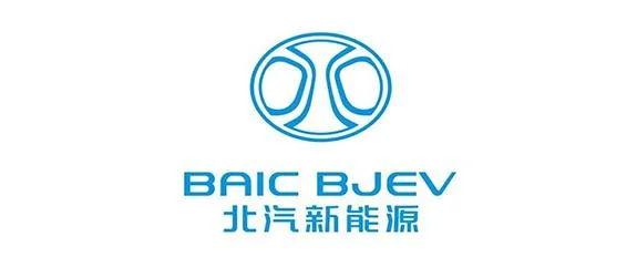 北汽新能源车标